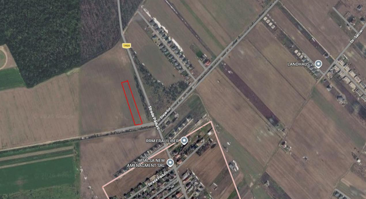 Sabareni - langa padure - ideal dezvoltare imobiliara